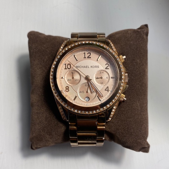 Rose Gold Michael Kors Watch - Picture 1 of 4